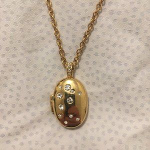 J Crew locket necklace